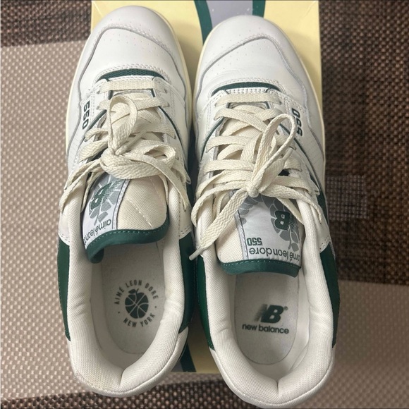 Size 10 - New Balance Aimé Leon Dore x 550 Evergreen - Picture 8 of 8